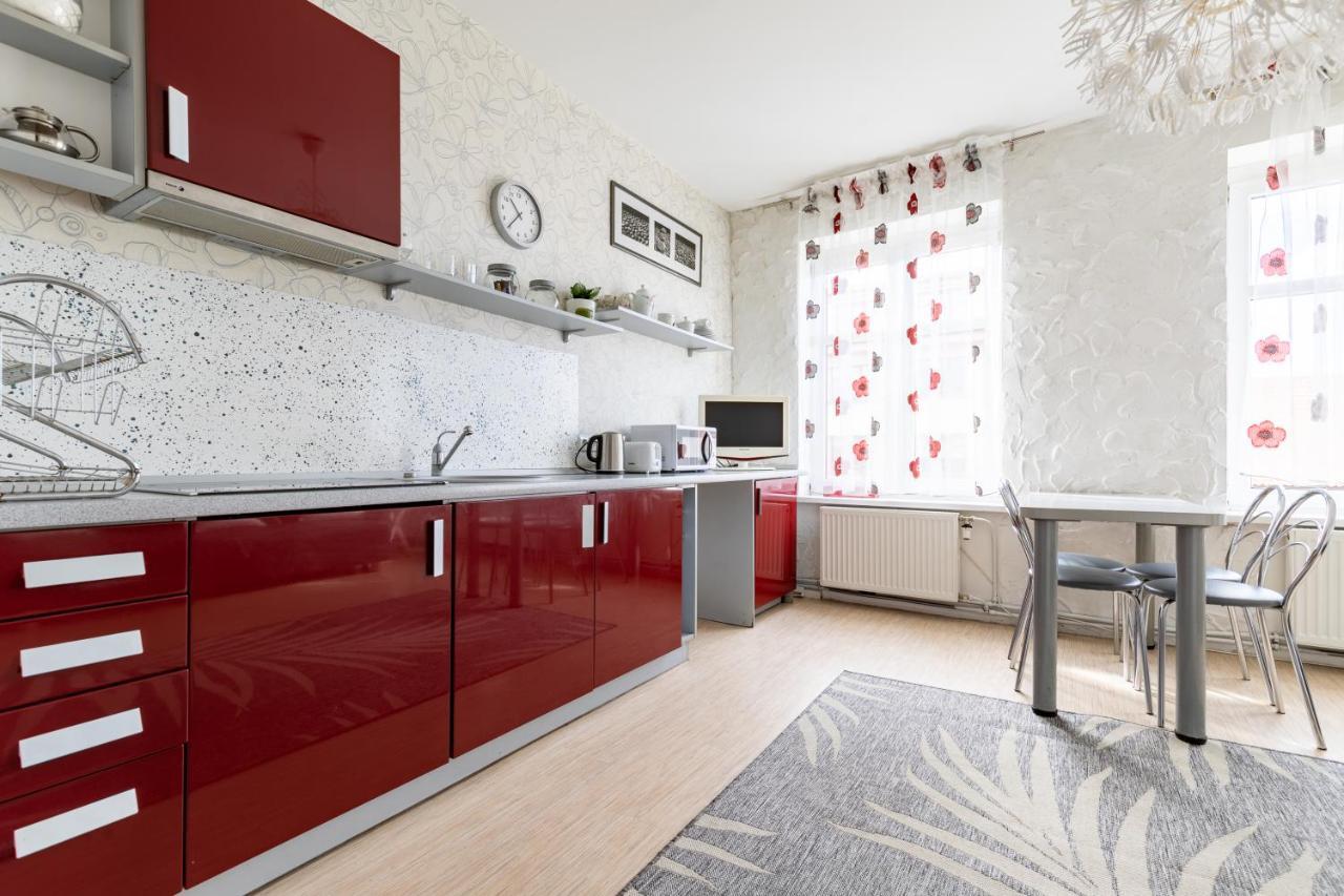Ferienwohnung Old Town Hearh Light And Open Modern Flat Vip Klaipėda Exterior foto